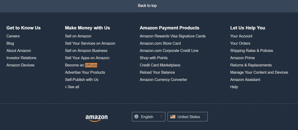 affiliate amazon