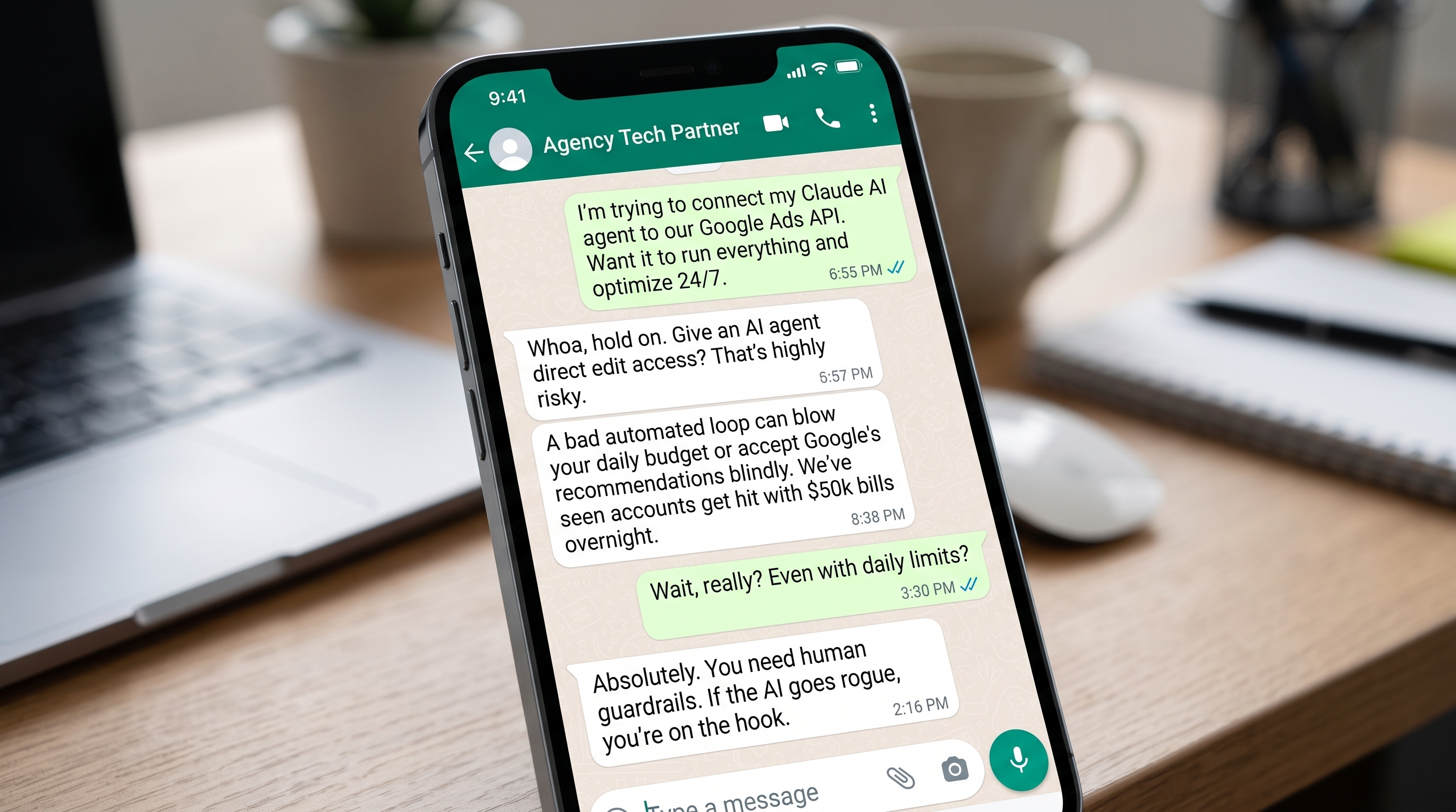 Letting an AI Agent Run Your Google Ads Account?